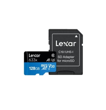 LEXAR BLUE SERIES MICRO SD 128GB & ADAPTER (U1)